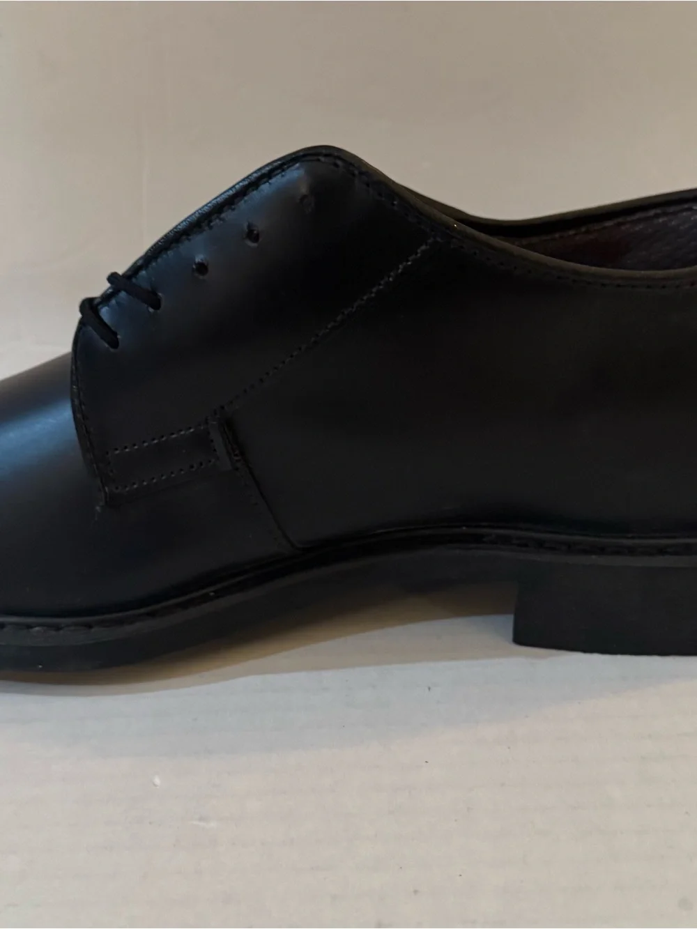 BATES Oxford Leather Shoe Uniform Footwear, Men's, Size 10 3E